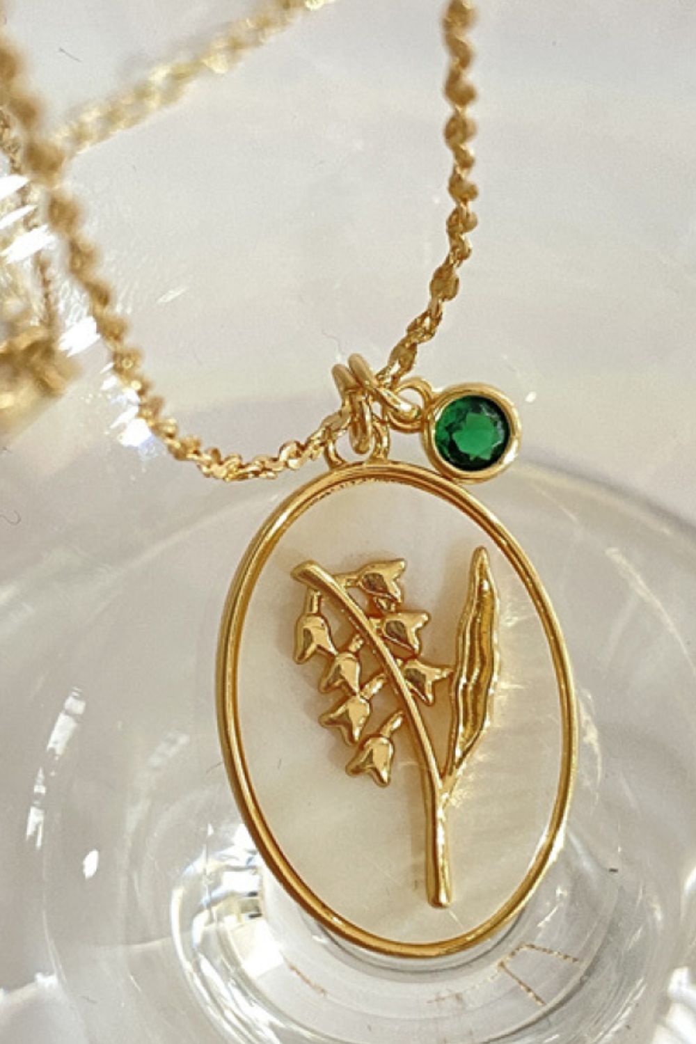 Flower Shell Pendant Copper Necklace - Treasured Gift's & More