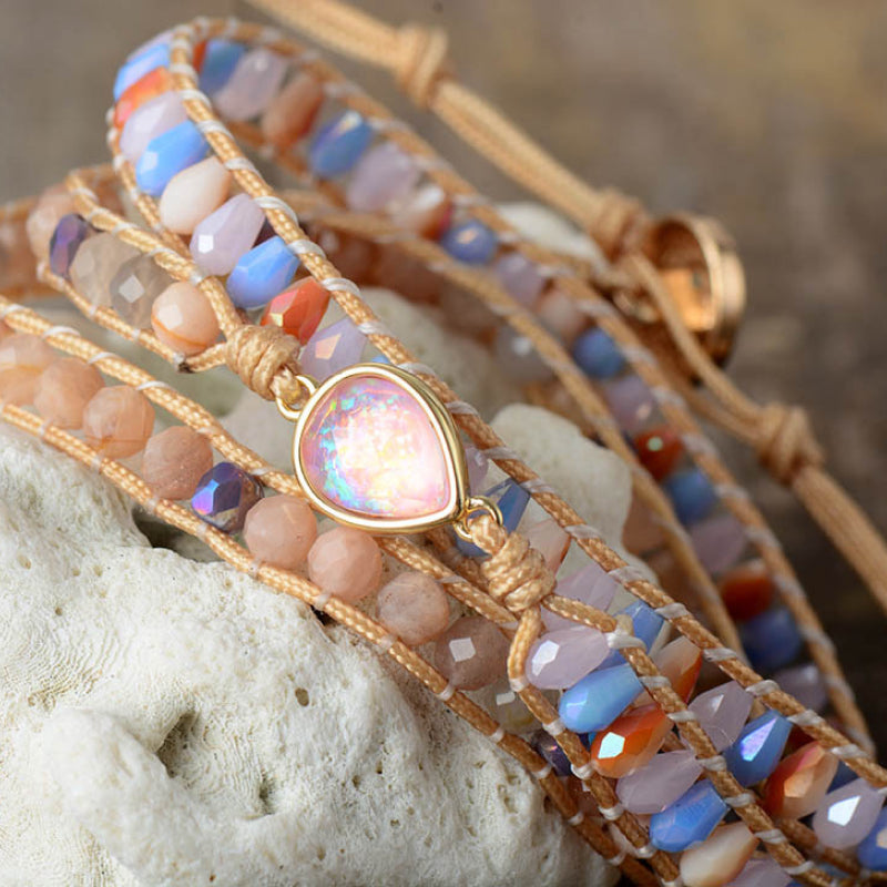 Opal Beaded Bracelet - Treasured Gift's & More