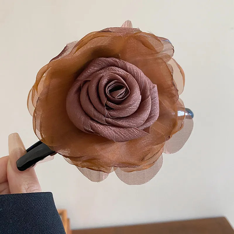 Flower Acrylic Hair Claw Clip - Treasured Gift's & More