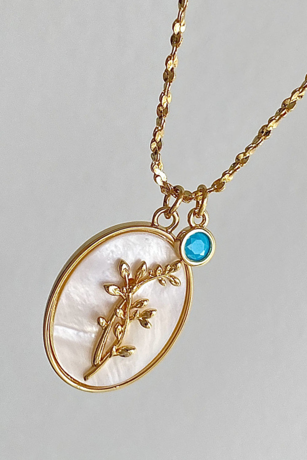 Flower Shell Pendant Copper Necklace - Treasured Gift's & More