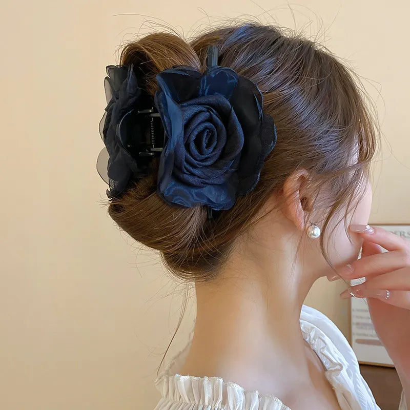 Flower Acrylic Hair Claw Clip - Treasured Gift's & More