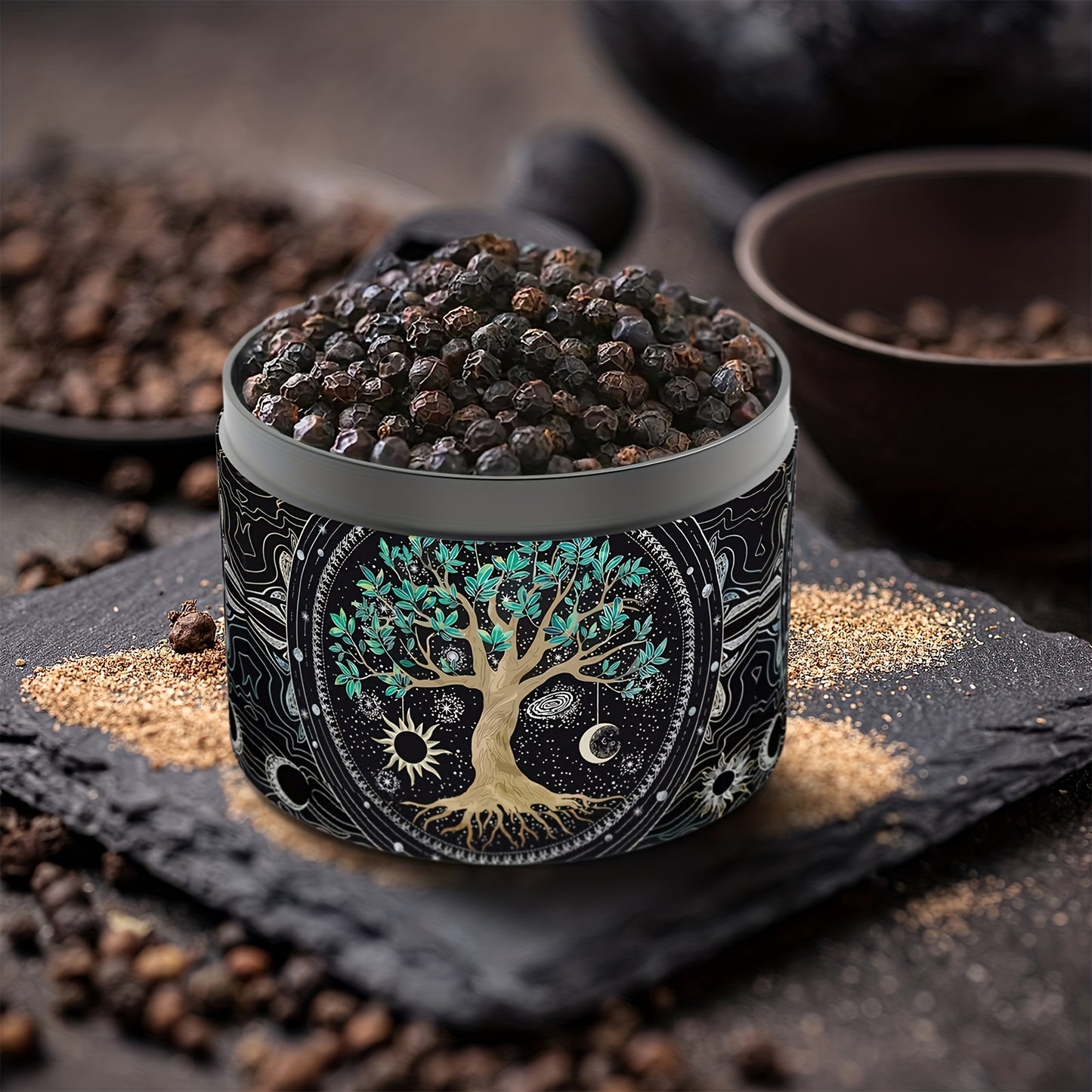 1pc, Premium Metal Spice Grinder