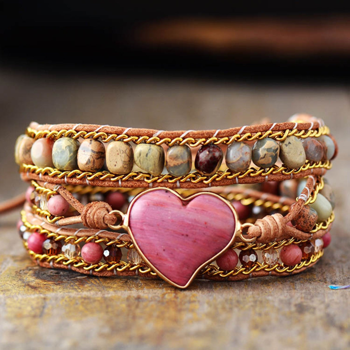 Crystal Bead Bracelet - Treasured Gift's & More