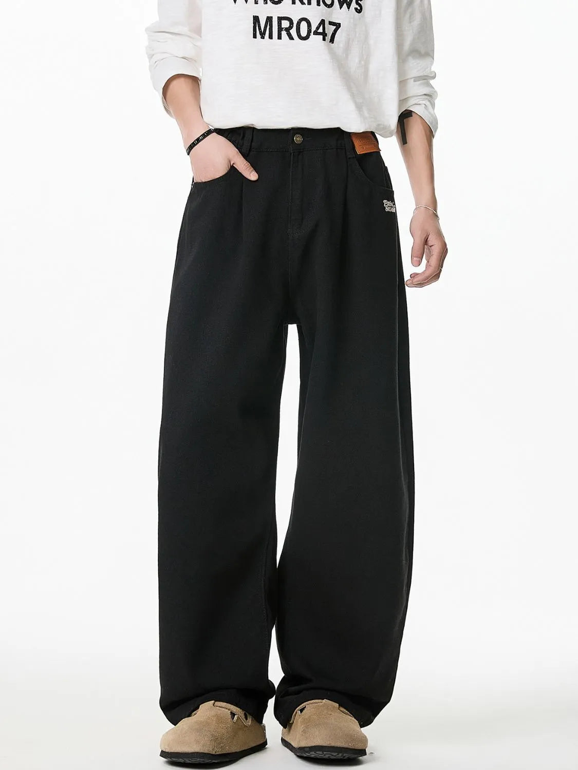 Men's Plus Size Wide Leg Pants - Treasured Gift's & More