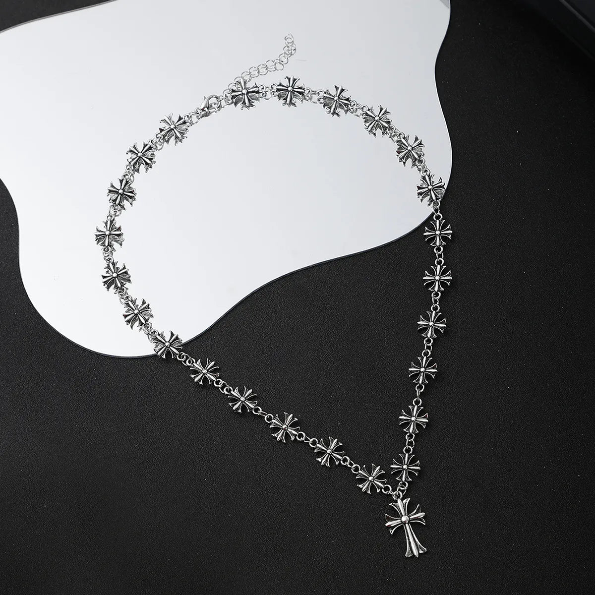 Cross Pendant Alloy Necklace - Treasured Gift's & More