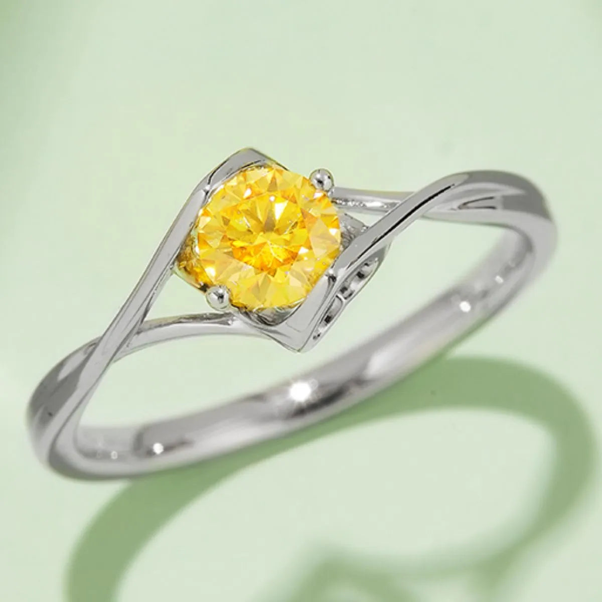 Moissanite 925 Sterling Silver Ring - Treasured Gift's & More