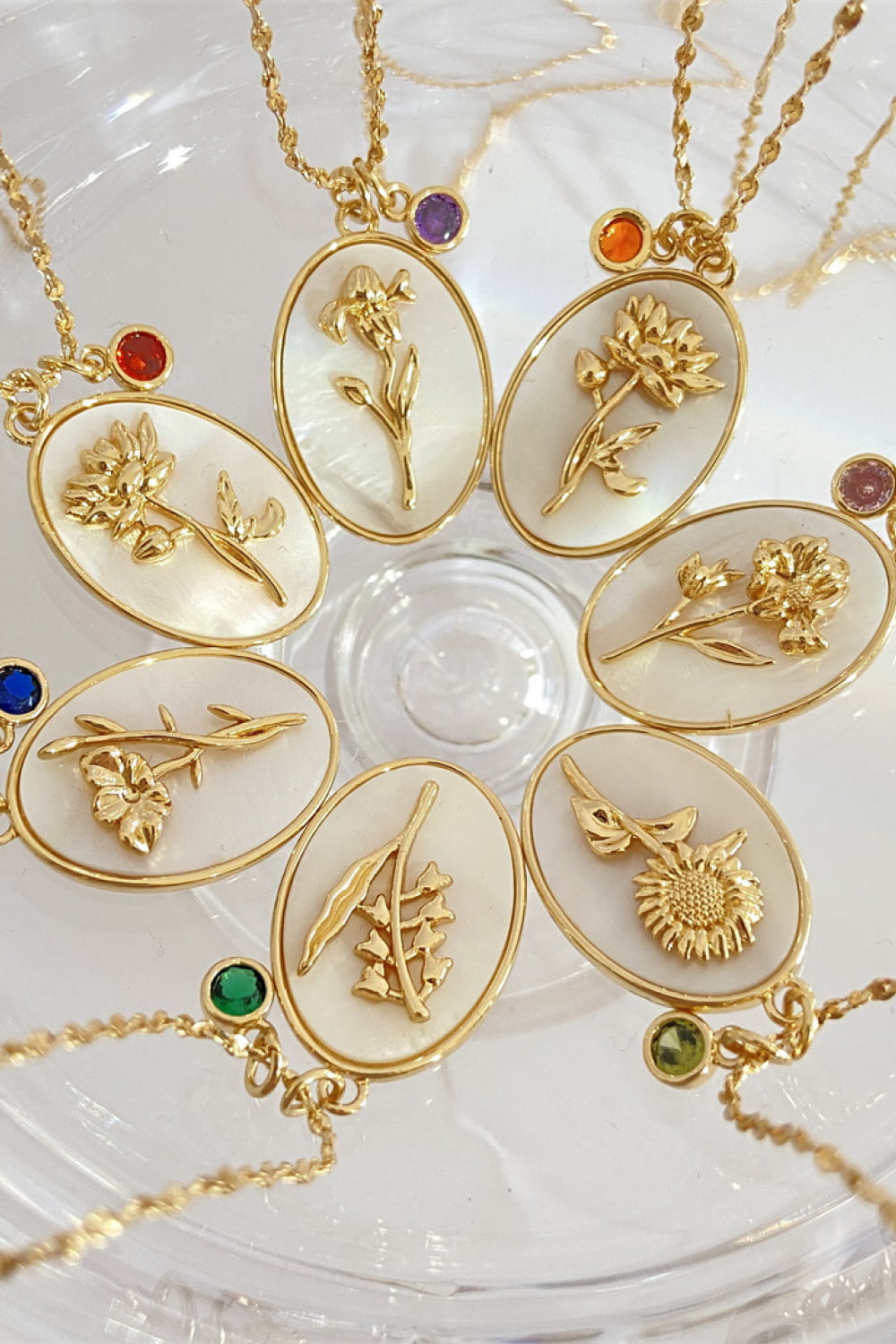Flower Shell Pendant Copper Necklace - Treasured Gift's & More