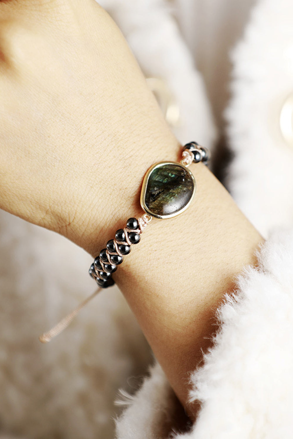 Natural Stone Beaded Bracelet - Treasured Gift's & More