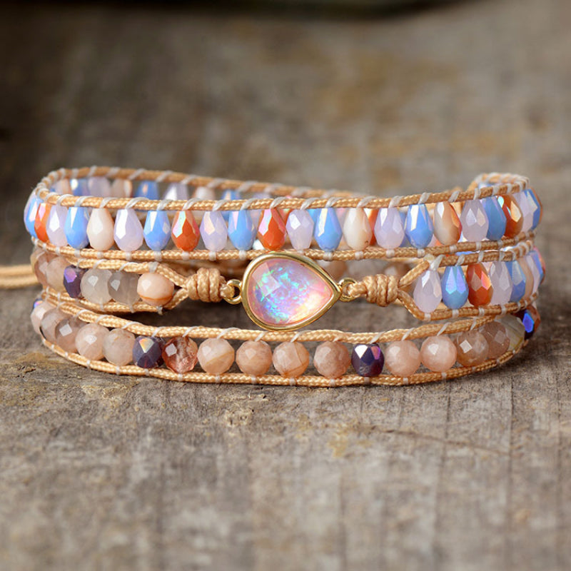 Opal Beaded Bracelet - Treasured Gift's & More