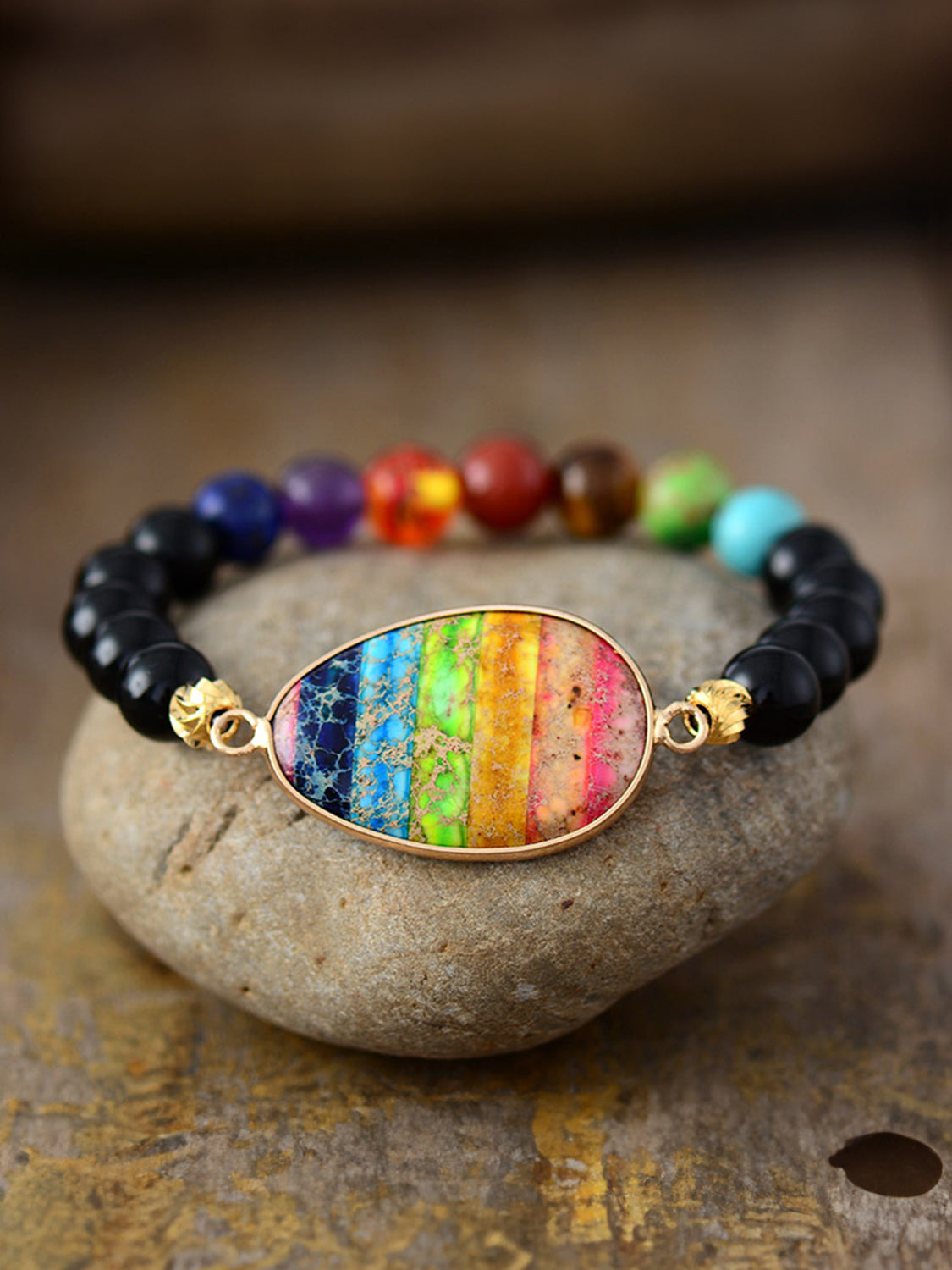 Geometrical Shape Beaded Bracelet - Treasured Gift's & More