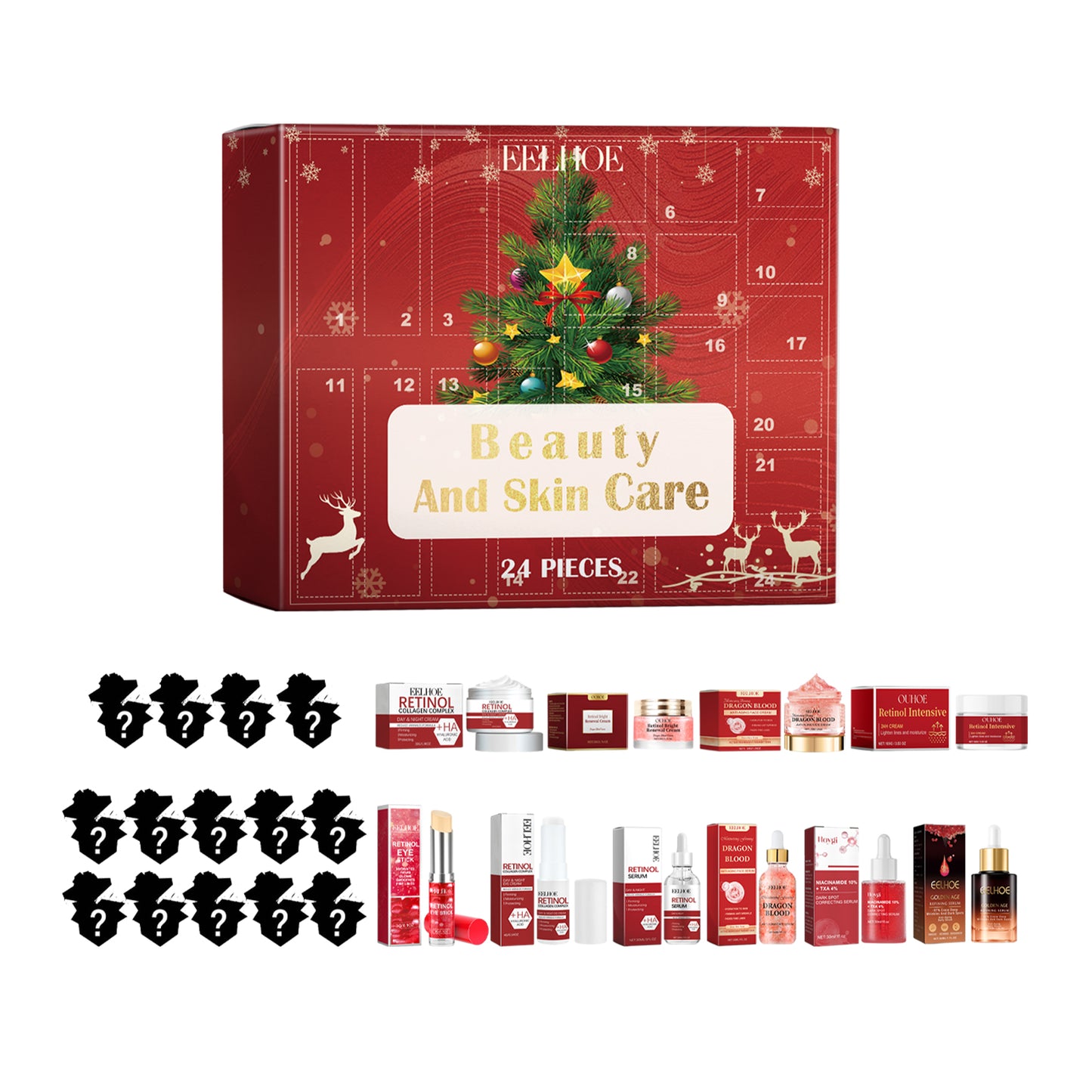 24 Grid Beauty Blind Box - Treasured Gift's & More