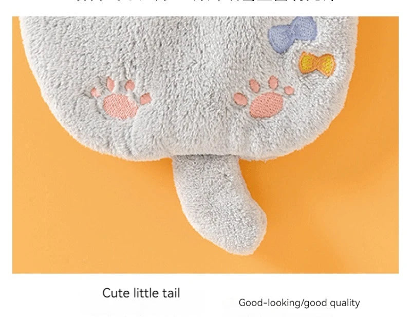 Cute Cartoon Tanuki Hanging Towel
