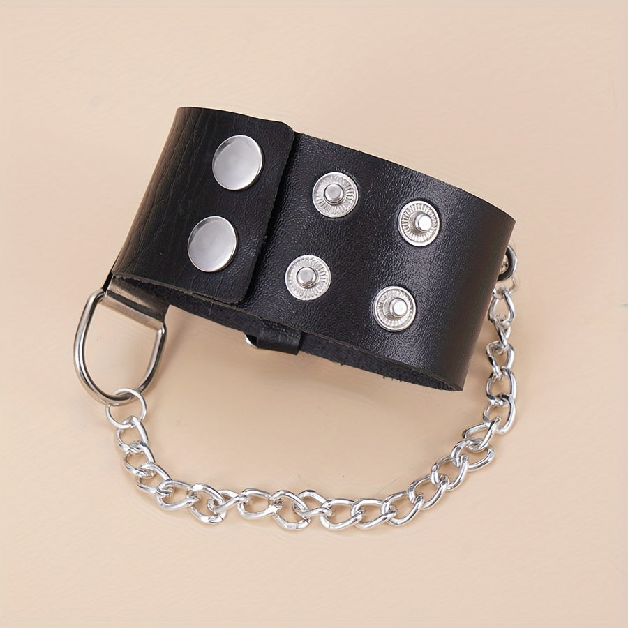 Gothic Skull Hand Design Bracelet
