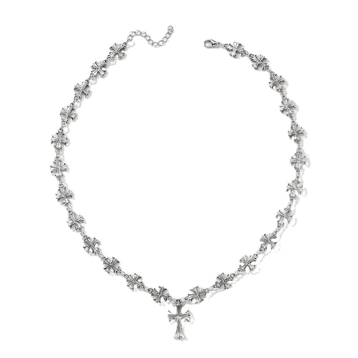 Cross Pendant Alloy Necklace - Treasured Gift's & More