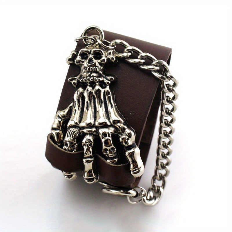 Gothic Skull Hand Design Bracelet