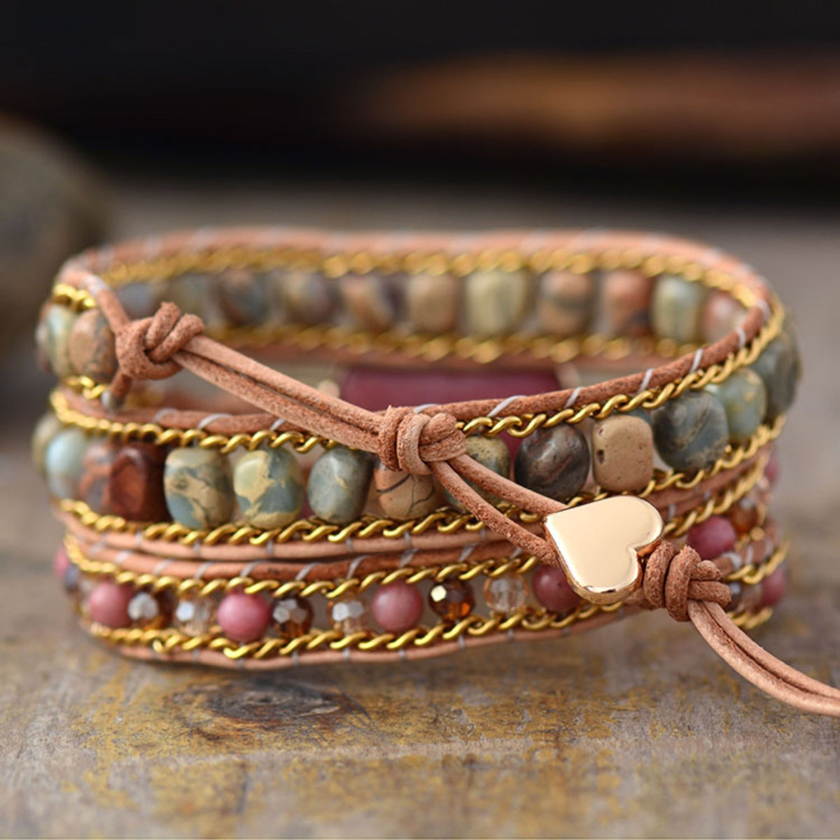 Crystal Bead Bracelet - Treasured Gift's & More