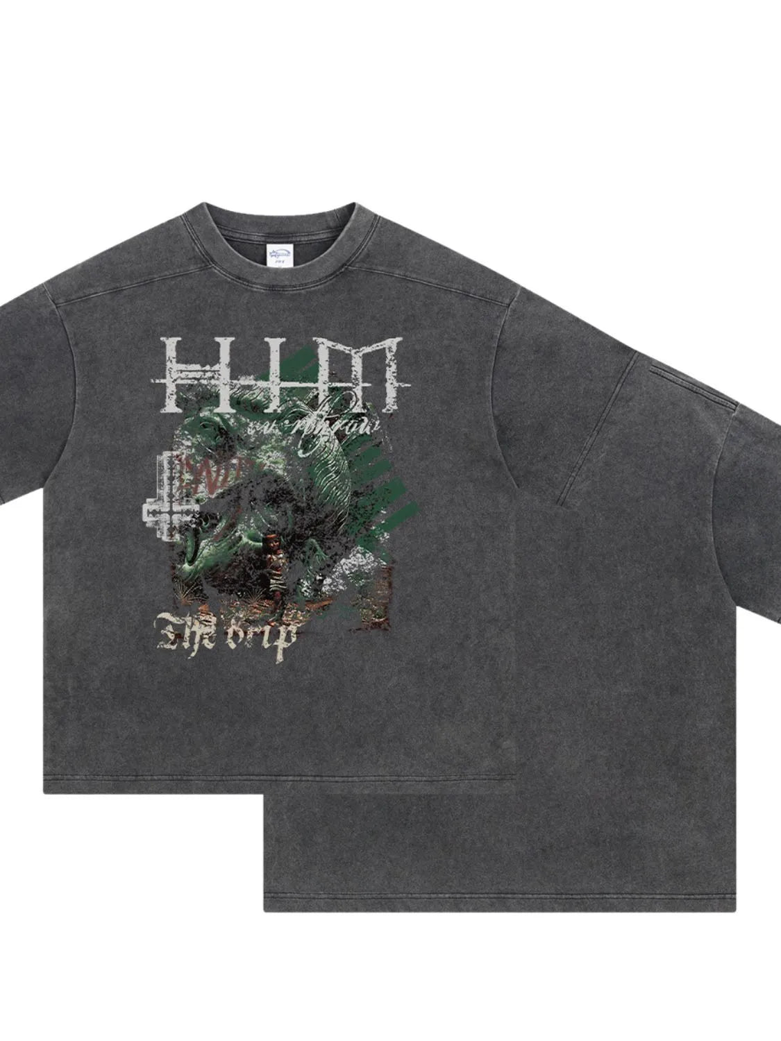 Men's Graphic Round Neck Half Sleeve T-Shirt - Treasured Gift's & More
