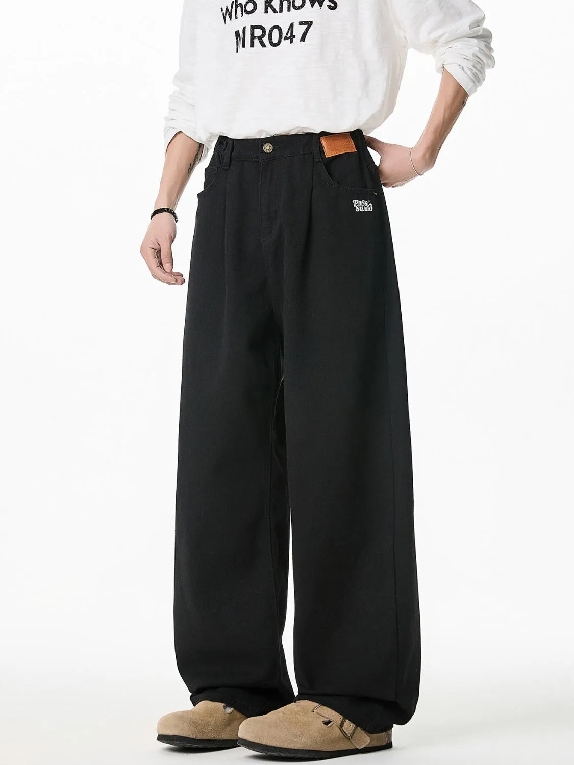 Men's Plus Size Wide Leg Pants - Treasured Gift's & More