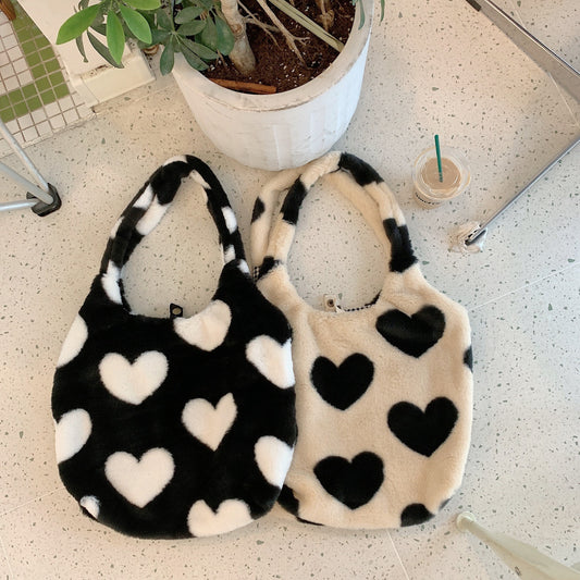 New Plush Love Tote Bag - Just $16.17! Shop now at Treasured Gift's & More