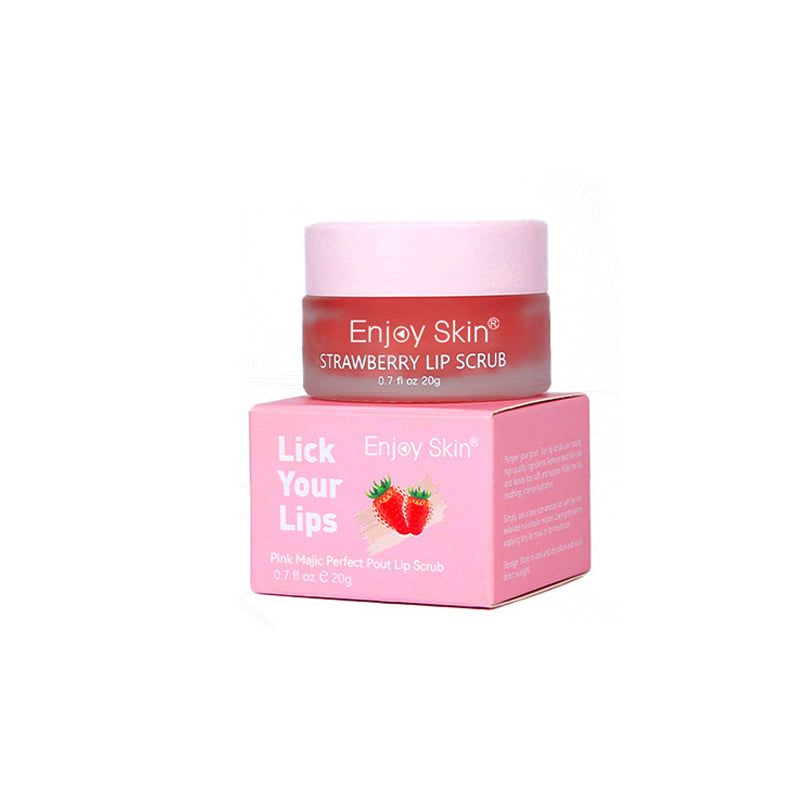 Vegan Exfoliating Envase Para Sugar Pink Lip Scrub - Treasured Gift's & More