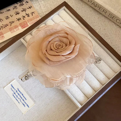 Flower Acrylic Hair Claw Clip - Treasured Gift's & More