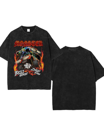 Men's Graphic Round Neck Half Sleeve T-Shirt - Treasured Gift's & More