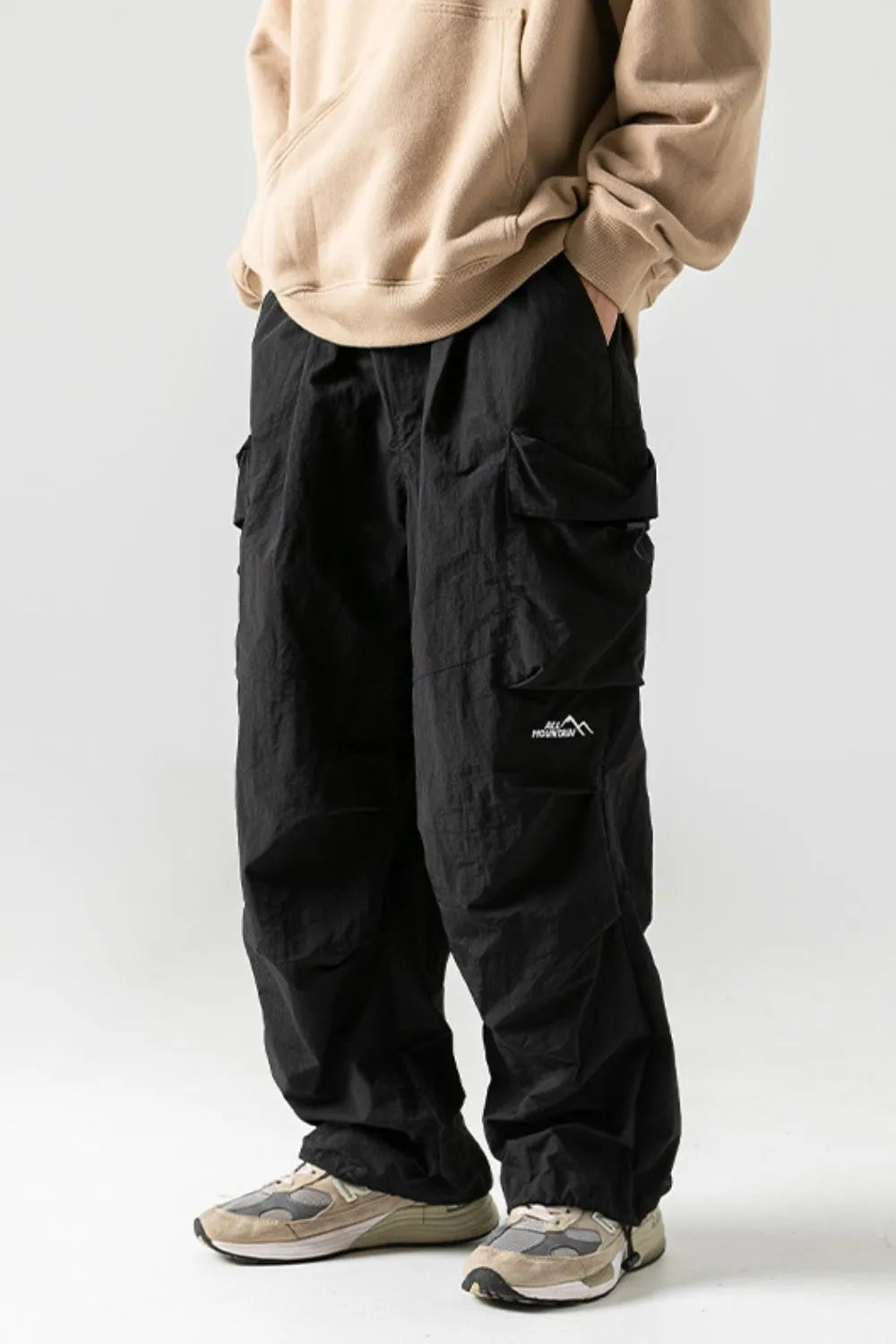 Men's Plus Size Elastic Waist Pants with Pockets - Treasured Gift's & More