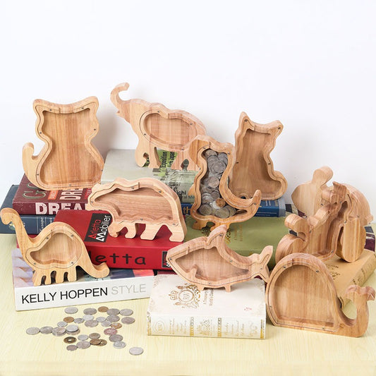 Wooden Money Tank Bank - Just $20.94! Shop now at Treasured Gift's & More