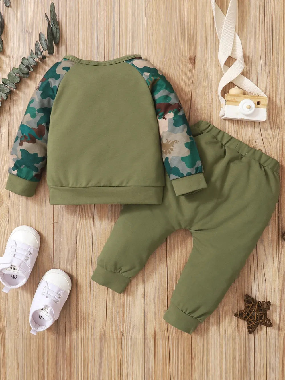 Children's Camouflage Top and Pants Set - Treasured Gift's & More
