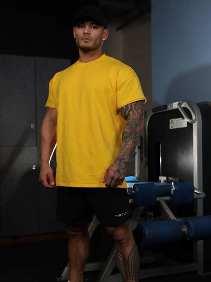 Men's Plus Size Round Neck Half Sleeve T-Shirt - Treasured Gift's & More
