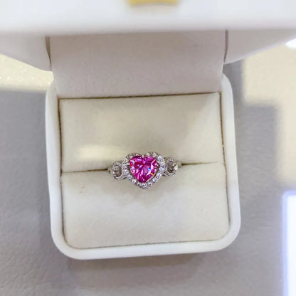 1 Carat Moissanite 925 Sterling Silver Ring - Treasured Gift's & More