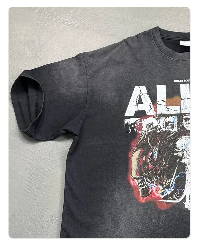 Men's Graphic Round Neck Half Sleeve T-Shirt - Treasured Gift's & More