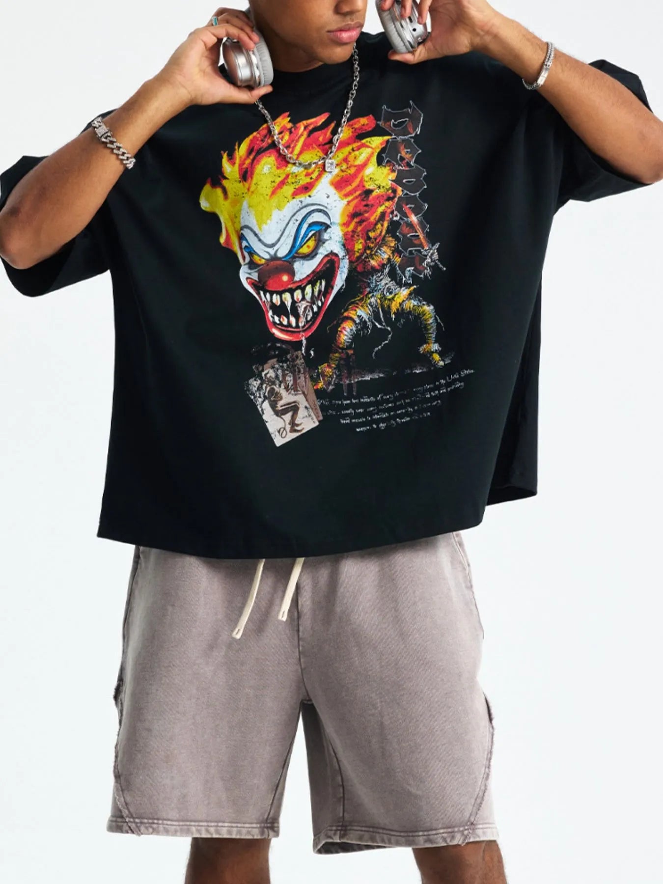Men's Graphic Round Neck Short Sleeve T-Shirt - Treasured Gift's & More