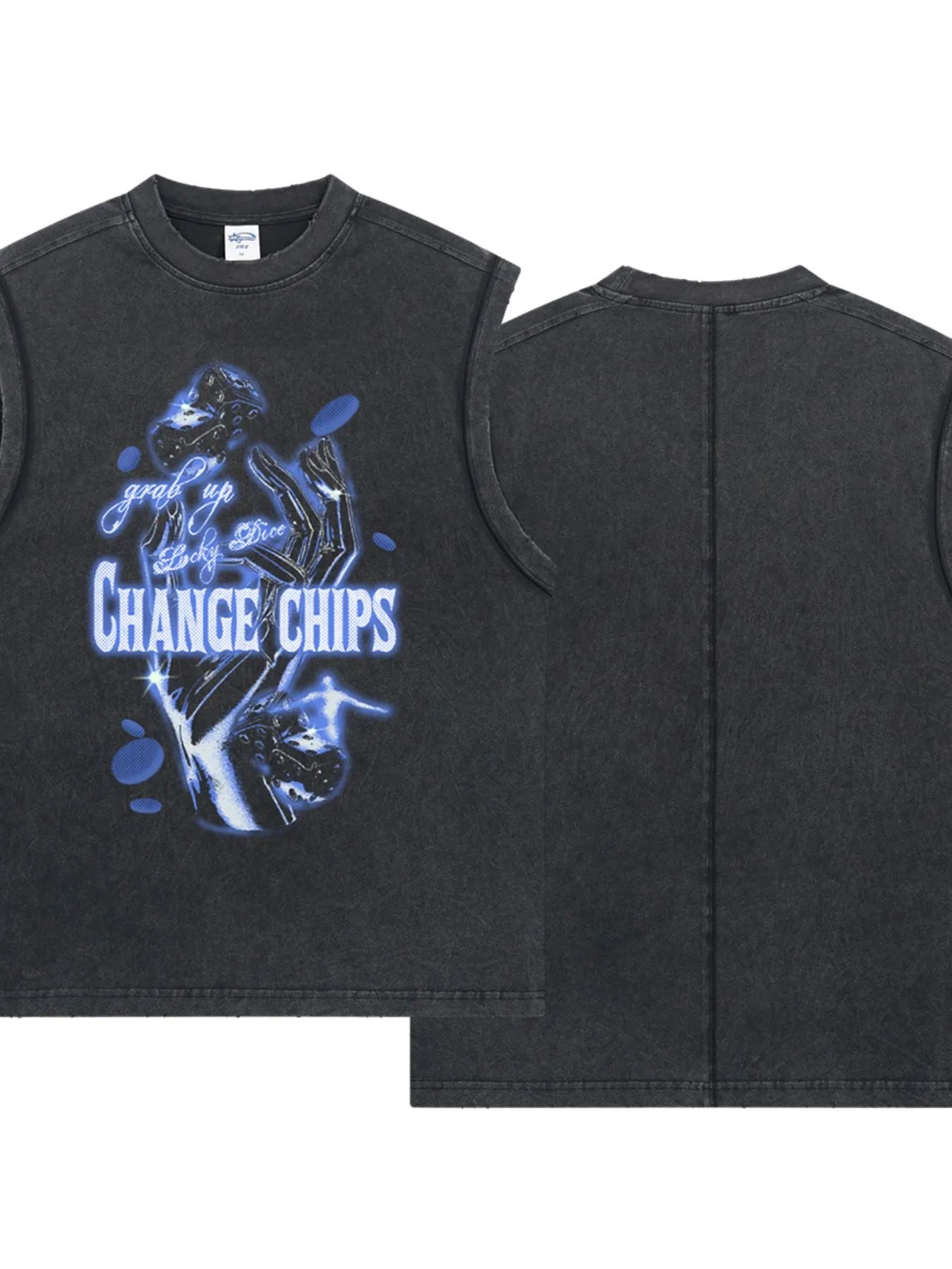 Men's Graphic Round Neck Tank - Treasured Gift's & More