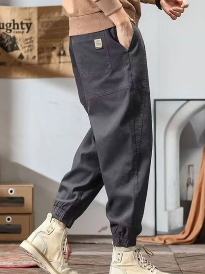Men's Plus Size Drawstring Loose Fit Joggers - Treasured Gift's & More