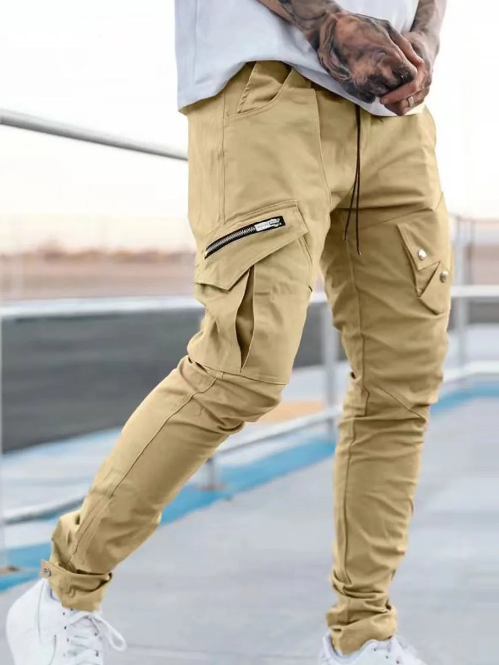 Men's Plus Size Pants with Cargo Pockets - Treasured Gift's & More