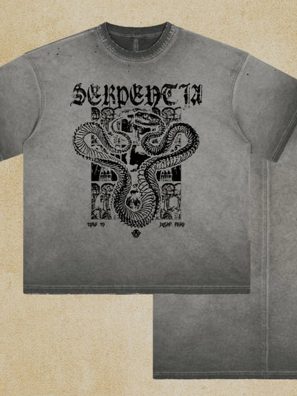 Men's Graphic Round Neck Half Sleeve T-Shirt - Treasured Gift's & More