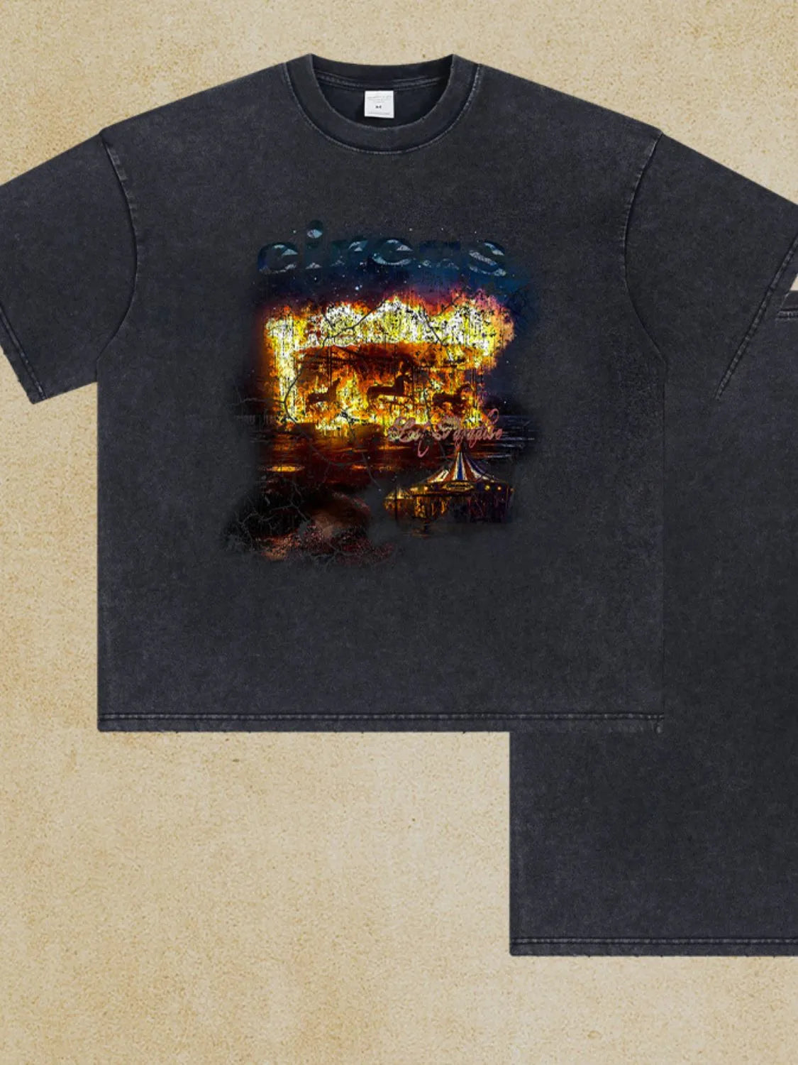 Men's Graphic Round Neck Half Sleeve T-Shirt - Treasured Gift's & More