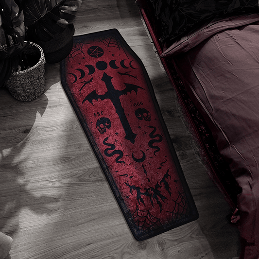 1pc, Thickened Halloween Carpet