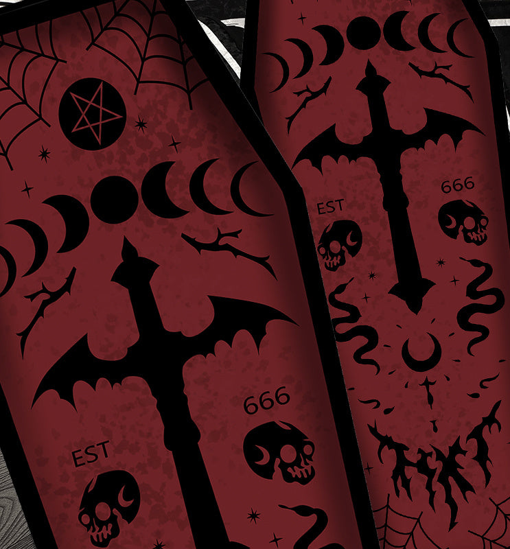 1pc, Thickened Halloween Carpet