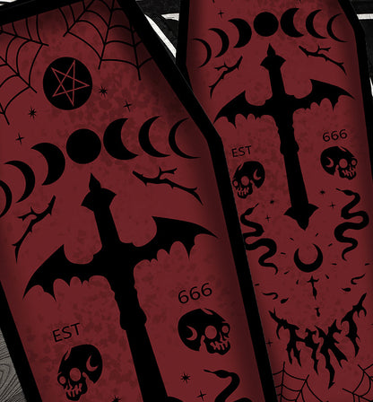1pc, Thickened Halloween Carpet