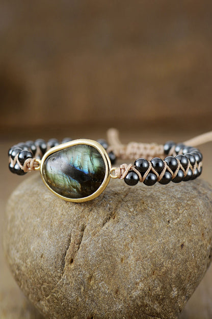 Natural Stone Beaded Bracelet - Treasured Gift's & More