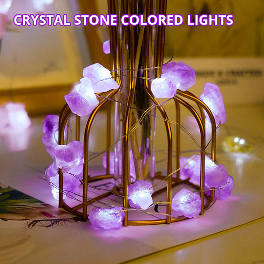 Natural Pink Amethyst Original Stone Atmosphere Light - Just $14.43! Shop now at Treasured Gift's & More