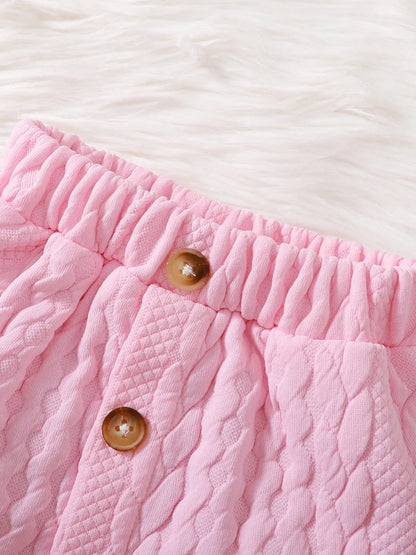 Children's Lace Detail Top and Skirt Set - Treasured Gift's & More