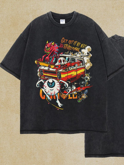 Men's Round Neck Half Sleeve Graphic T-Shirt - Treasured Gift's & More