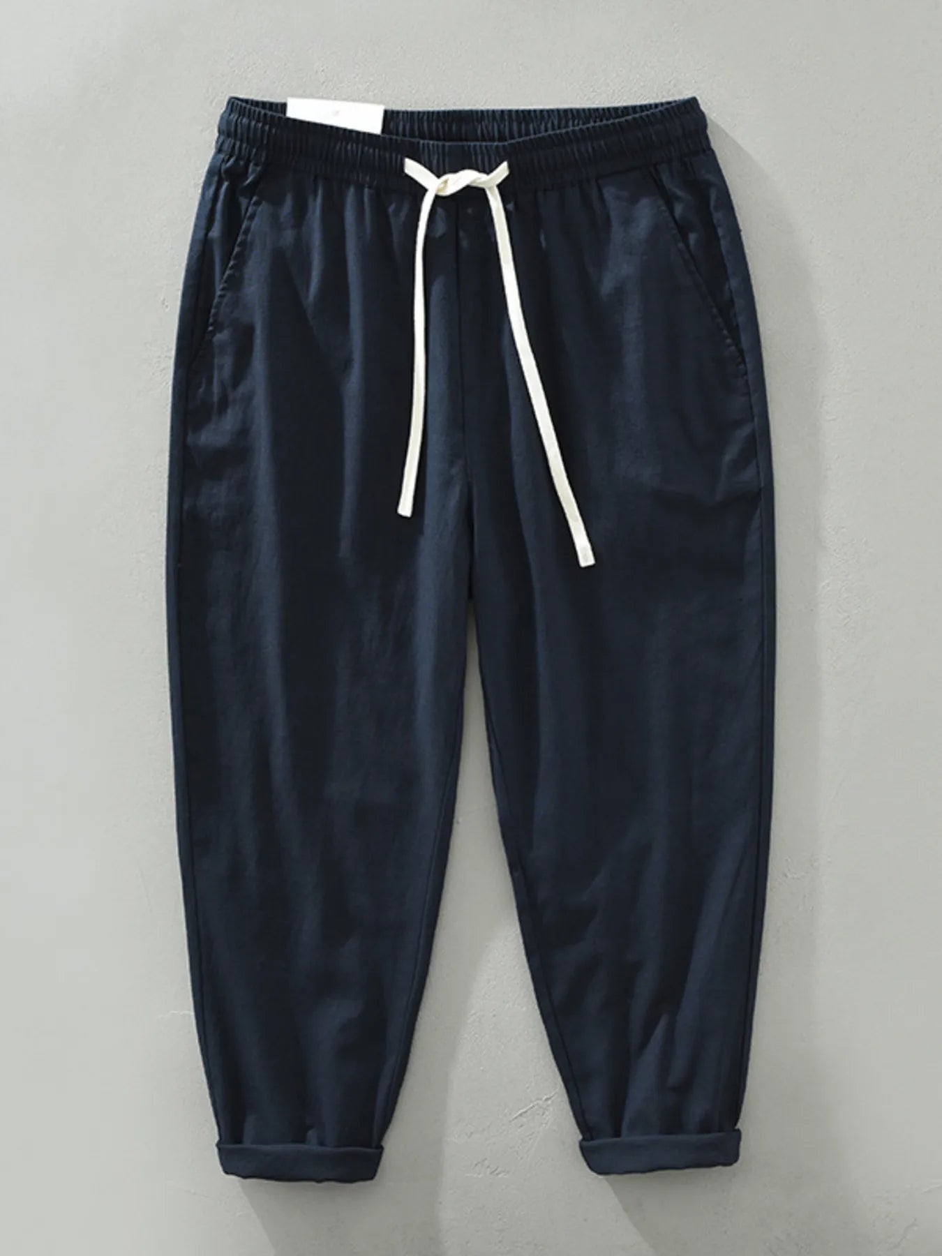 Men's Full Size Drawstring Loose Fit Joggers Plus Size - Treasured Gift's & More