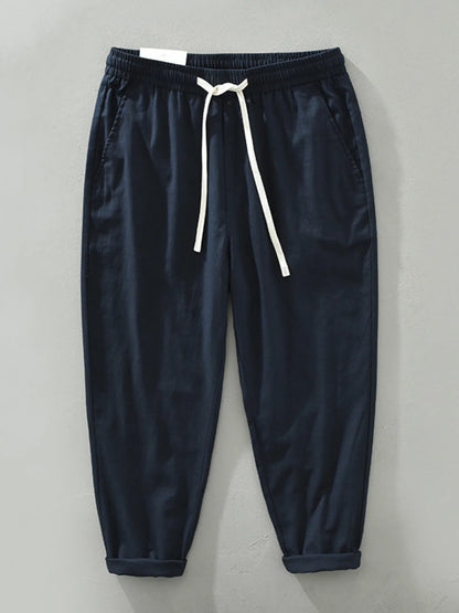 Men's Full Size Drawstring Loose Fit Joggers Plus Size - Treasured Gift's & More