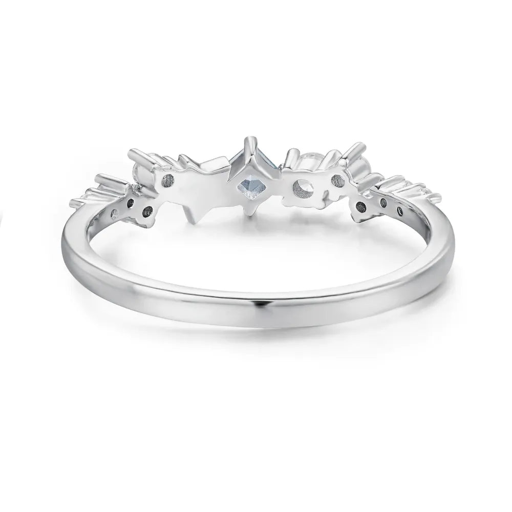 Star Inlaid Zircon Ring - Treasured Gift's & More