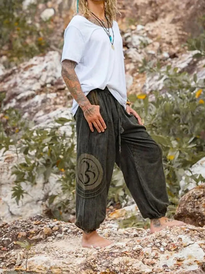 Men's Full Size Drawstring Jogger with Pockets Plus Size - Treasured Gift's & More