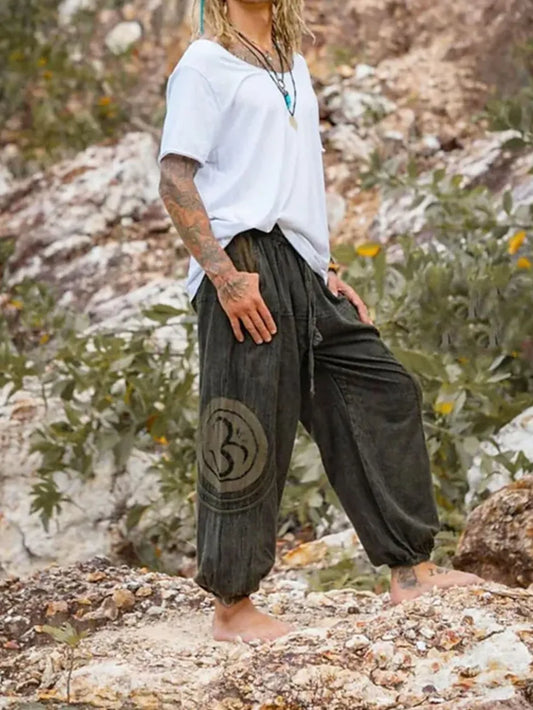 Men's Full Size Drawstring Jogger with Pockets Plus Size - Treasured Gift's & More